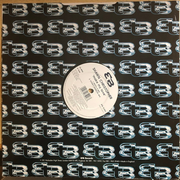 Shawn Christopher - Make My Love (Mixes By Stonebridge - Motiv 8) | BTB Records (BTB 12.502) - 2