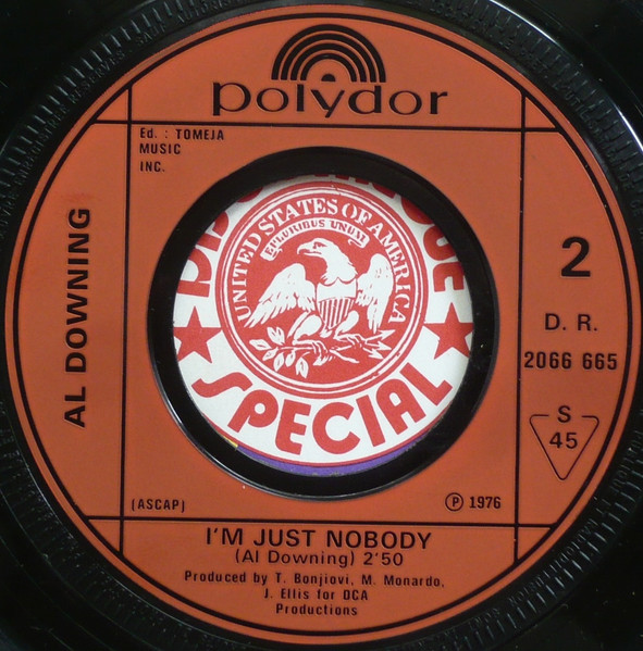 Al Downing - I Love To Love / I'm Just Nobody | Polydor (2066 665) - 4 Al Downing - I Love To Love / I'm Just Nobody | Polydor (2066 665) - 4