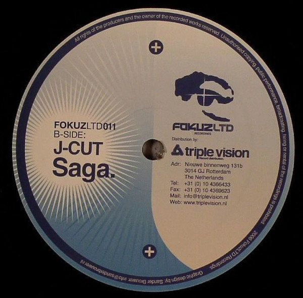 Psidream Featuring Hadley Poole / J-Cut - Inner Strength / Saga | Fokuz Limited (FOKUZLTD011) - 2