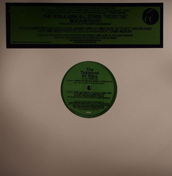 The Ticklejunk All Stars - Resist Me | Ticklejunk Recordings (TJR002)