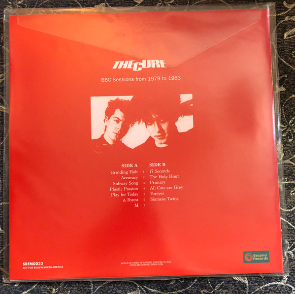 The Cure - BBC Sessions From 1979 To 1983 | Second Records (SRFM0033CV) - 3