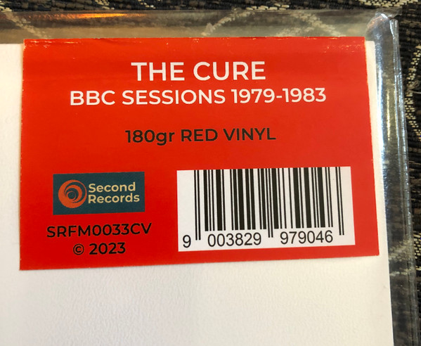 The Cure - BBC Sessions From 1979 To 1983 | Second Records (SRFM0033CV) - 2