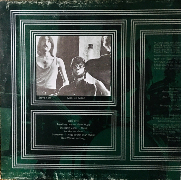 Manfred Mann Chapter Three - Manfred Mann Chapter Three | Vertigo (VO 3) - 2 Manfred Mann Chapter Three - Manfred Mann Chapter Three | Vertigo (VO 3) - 2