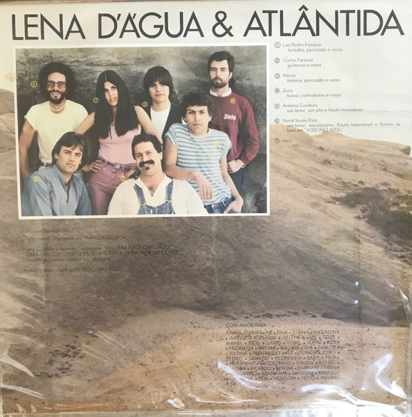 Lena D'Água & Atlântida - Perto De Ti | Valentim De Carvalho (3VCLP 10019) - 3 Lena D'Água & Atlântida - Perto De Ti | Valentim De Carvalho (3VCLP 10019) - 3