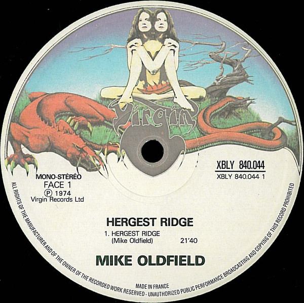 Mike Oldfield - Hergest Ridge | Virgin (840 044) - 3
