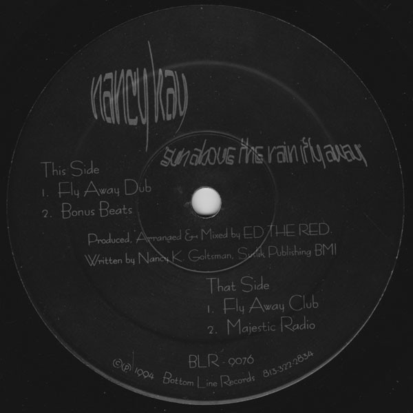 Nancy Kay - Sun Above The Rain (Fly Away) | Bottom Line Records (BLR-9076)
