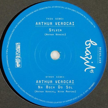 Arthur Verocai - Sylvia / Na Boca Do Sol | Mr Bongo (BRZ45.049)