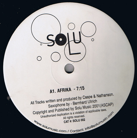 Solu Music - Afrika | Solu Music (SOLU 002)