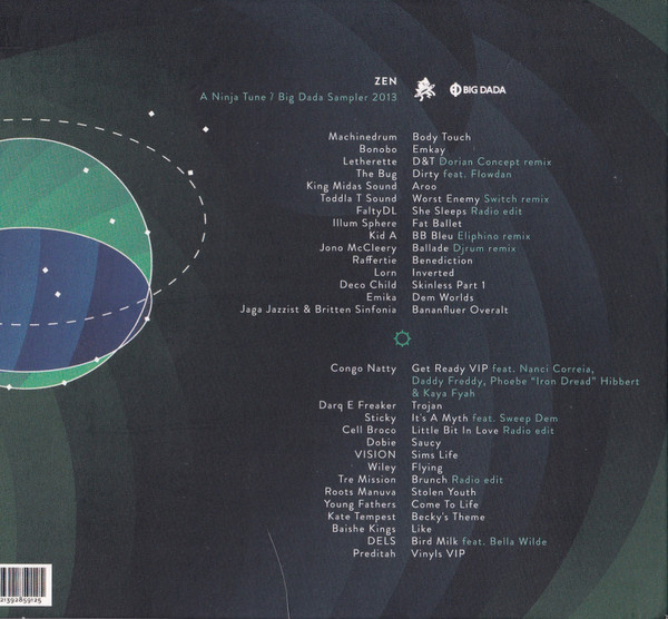 Various - Zen (A Ninja Tune / Big Dada Sampler 2013) | Ninja Tune (ZENCD2013) - 2