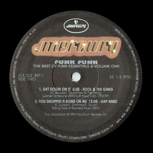 Various - Funk Funk: The Best Of Funk Essentials 2-Volume One | Mercury (314 522 857-1) - 4 Various - Funk Funk: The Best Of Funk Essentials 2-Volume One | Mercury (314 522 857-1) - 4