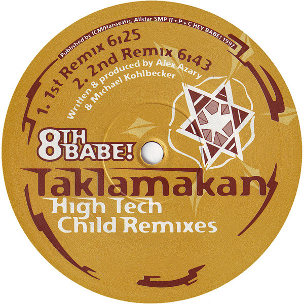 Taklamakan - Taklamakan (High Tech Child Remixes) (8th Babe!) | Hey Babe! (HB 008) - main Taklamakan - Taklamakan (High Tech Child Remixes) (8th Babe!) | Hey Babe! (HB 008) - main