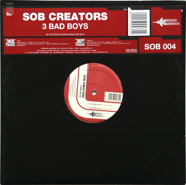 SOB Creators - 3 Bad Boys | Sound Barrier (SOB 004)