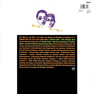 Diana Brown & Barrie K Sharpe - Blind Faith | FFRR (FX 114) - 2