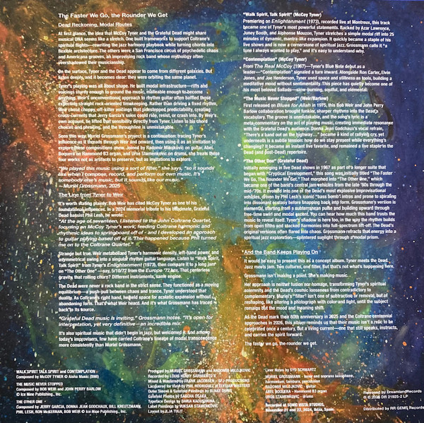 Muriel Grossmann - Muriel Grossmann Plays The Music Of McCoy Tyner And Grateful Dead | Dreamlandrecords (DR21925-2) - 4