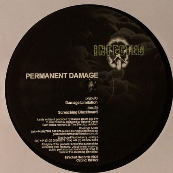Permanent Damage - Damage Limitation / Screaching Blackboard | Infected (INF022) - 2