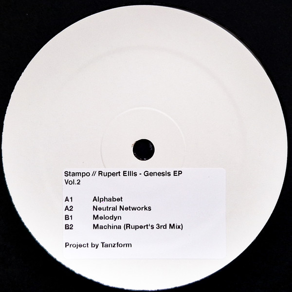 Rupert Ellis - Genesis EP | Stampo (STAMP002) - 2