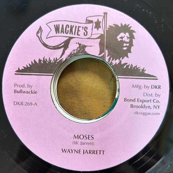 Wayne Jarrett - Moses | Wackie's (DKR-269) Wayne Jarrett - Moses | Wackie's (DKR-269)
