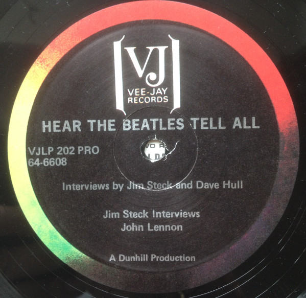 The Beatles - Hear The Beatles Tell All | Vee Jay Records (PRO-202) - 3
