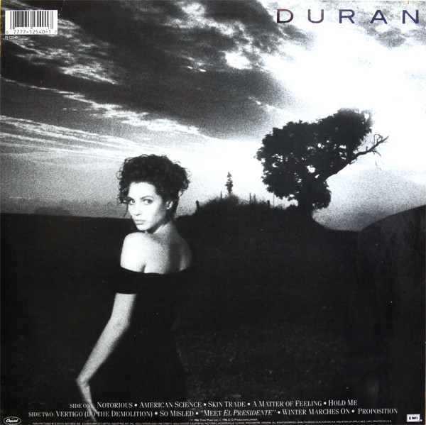 Duran Duran - Notorious | Capitol Records (PJ-12540) - 2