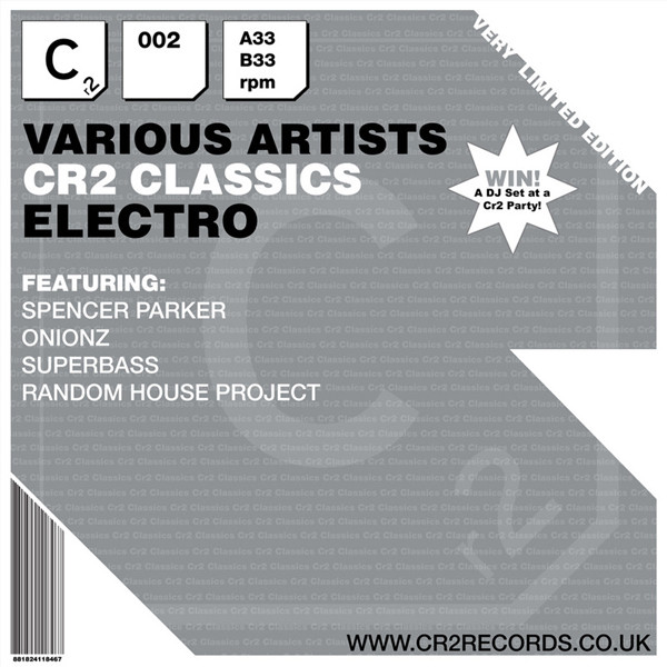 Various - CR2 Classics - Electro | Cr2 Records (12C2C002)