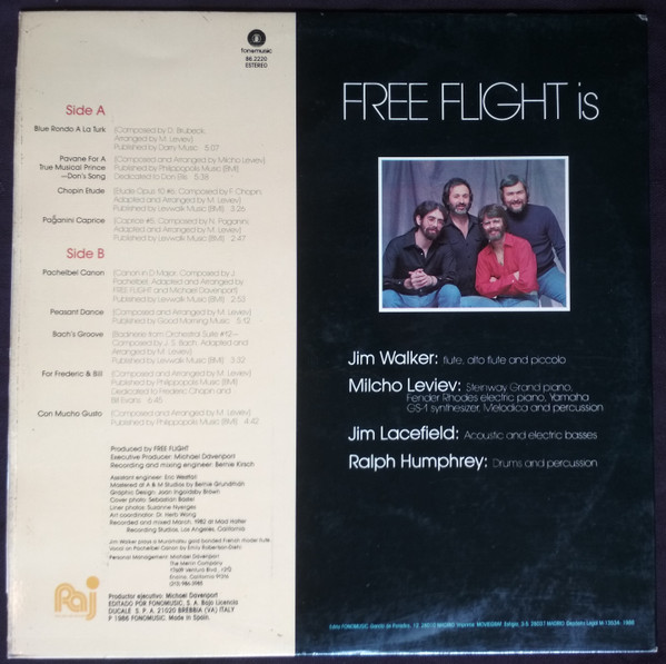 Free Flight - The Jazz/Classical Union | Fonomusic (86.2220) - 2
