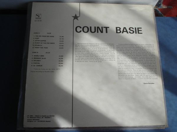 Count Basie - Count Basie | Roulette (SLP. 30.155) - 2