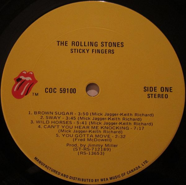 The Rolling Stones - Sticky Fingers | Rolling Stones Records (COC 59100) - 4