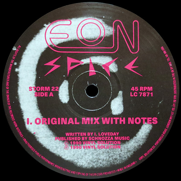 Eon - Spice | Vinyl Solution (STORM 22) - 3 Eon - Spice | Vinyl Solution (STORM 22) - 3