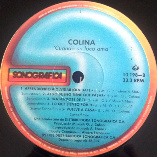 Oscar De Jesús Colina - Cuando Un Loco Ama | Sonografica (10.198) - 4 Oscar De Jesús Colina - Cuando Un Loco Ama | Sonografica (10.198) - 4