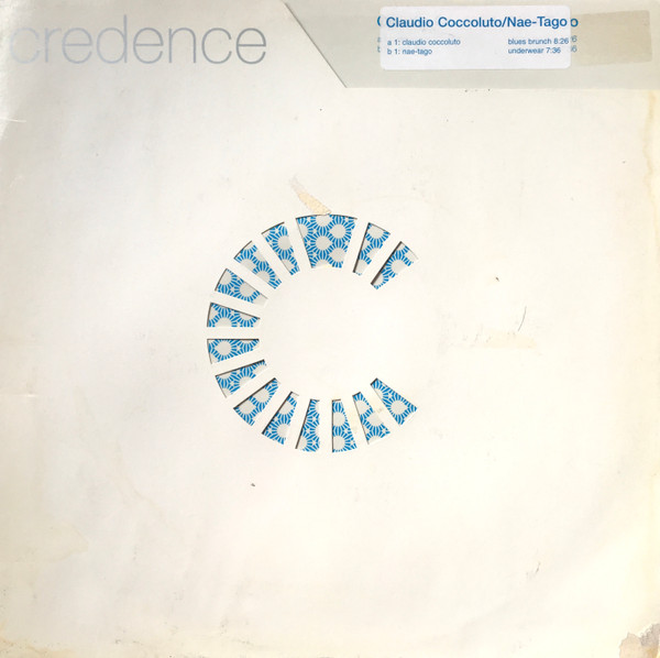 Claudio Coccoluto / Nae-Tago - Blues Brunch / Underwear | Credence (12creddj012) - main