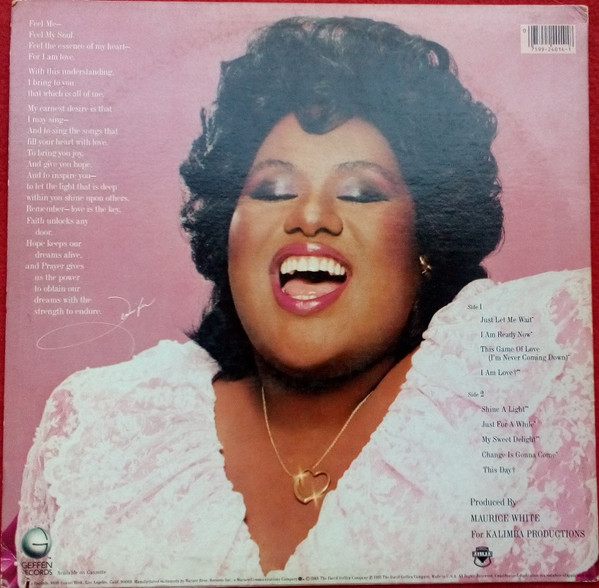 Jennifer Holliday - Feel My Soul | Geffen Records (GHS 4014) - 2