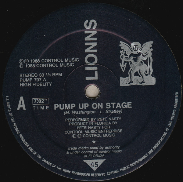 Lionns - Pump Up On Stage | Not On Label (PUMP 707) Lionns - Pump Up On Stage | Not On Label (PUMP 707)