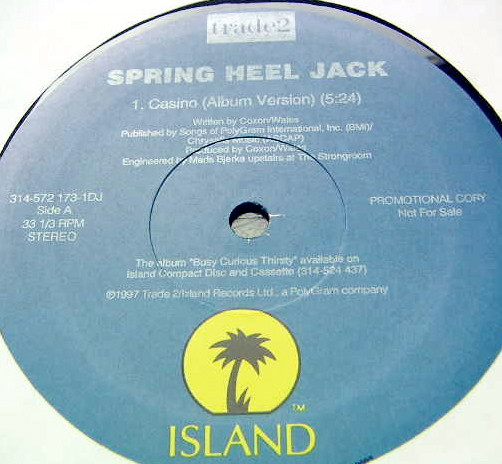 Spring Heel Jack - Casino | Island Records (314-572 173-1)