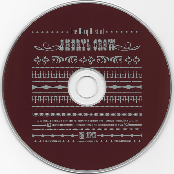 Sheryl Crow - The Very Best Of Sheryl Crow | A&M Records (B000152102) - 3 Sheryl Crow - The Very Best Of Sheryl Crow | A&M Records (B000152102) - 3