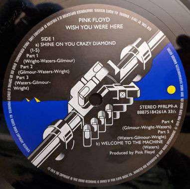Pink Floyd - Wish You Were Here | Pink Floyd Records (PFRLP9) - 3