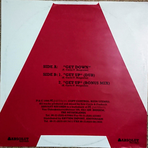 Frederik Presents The Hug Club - Get Down | Absolut Records (ABS001) - 2 Frederik Presents The Hug Club - Get Down | Absolut Records (ABS001) - 2