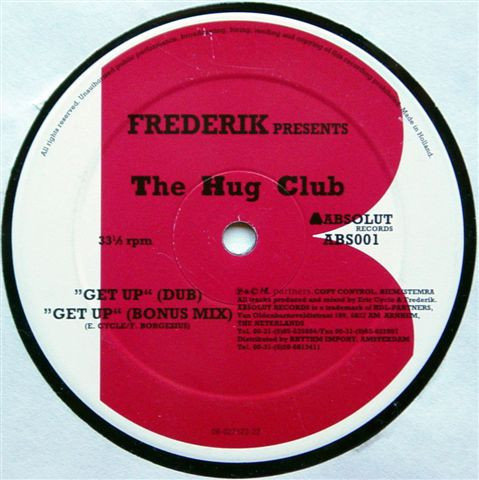 Frederik Presents The Hug Club - Get Down | Absolut Records (ABS001) - 4 Frederik Presents The Hug Club - Get Down | Absolut Records (ABS001) - 4