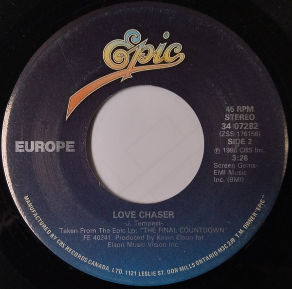 Europe - Carrie | Epic (34 07282) - 2