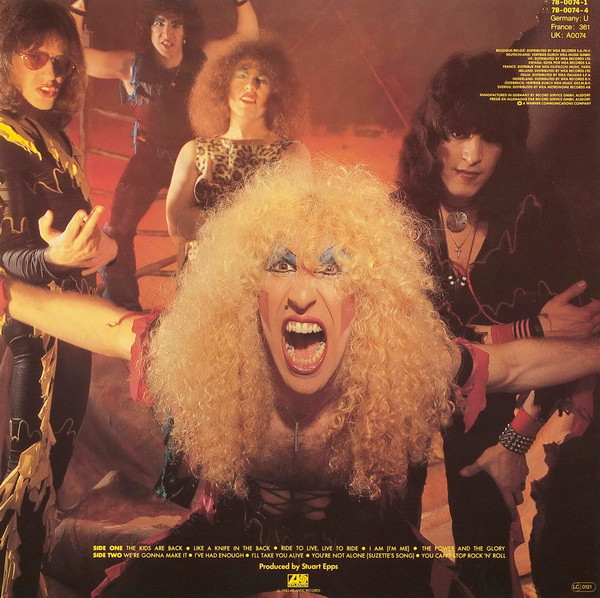 Twisted Sister - You Can't Stop Rock 'N' Roll | Atlantic (78-0074-1) - 2 Twisted Sister - You Can't Stop Rock 'N' Roll | Atlantic (78-0074-1) - 2