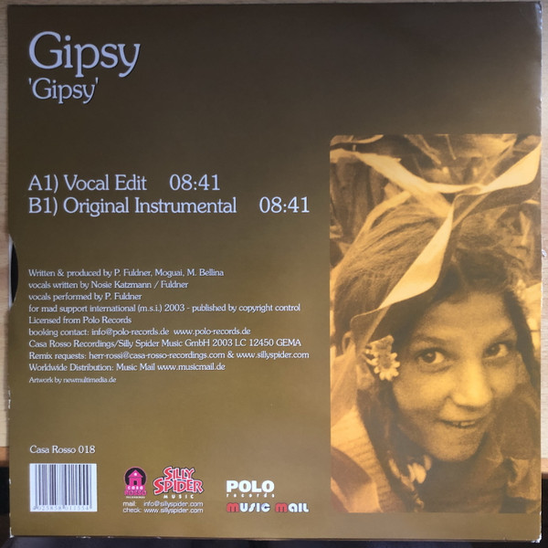 Gipsy - Gipsy | Casa Rosso Recordings (Casa Rosso 018) - 2
