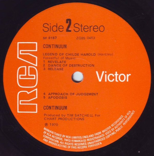 Continuum - Continuum | RCA Victor (SF 8157) - 4