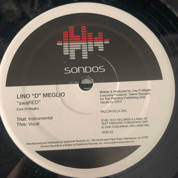 Lino "D" Meglio - Swared | Sondos (SON 52) - 3