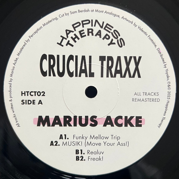 Marius Acke - Happiness Therapy Crucial Traxx 02 | Happiness Therapy (HTCT02)