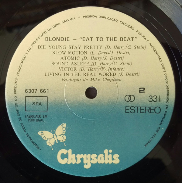Blondie - Eat To The Beat | Chrysalis (6307 661) - 4