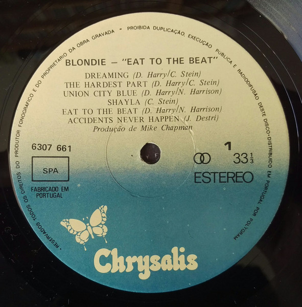 Blondie - Eat To The Beat | Chrysalis (6307 661) - 3