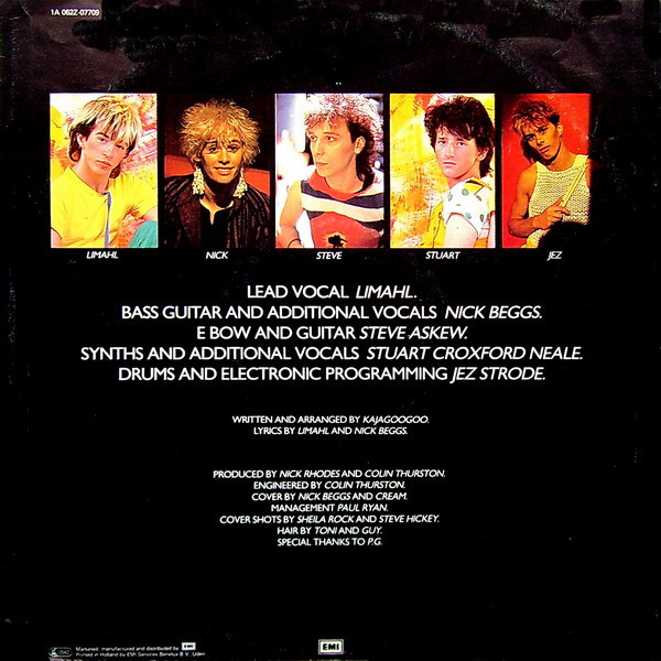Kajagoogoo - Too Shy (Midnight Mix) | EMI (1A 062Z-07709) - 2