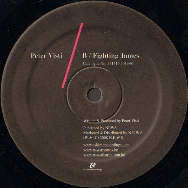 Peter Visti - Heaven Is A Disco / Fighting James | Eskimo Recordings (541416 501998) - 2 Peter Visti - Heaven Is A Disco / Fighting James | Eskimo Recordings (541416 501998) - 2