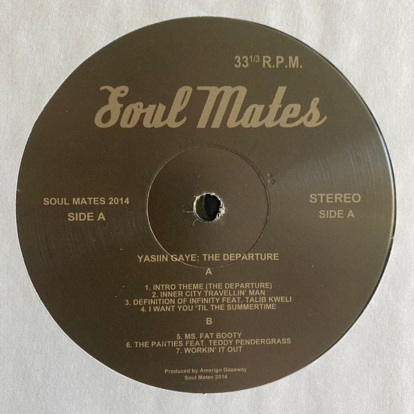 Amerigo Gazaway - Yasiin Gaye: The Departure | Soul Mates Records (none) - 3