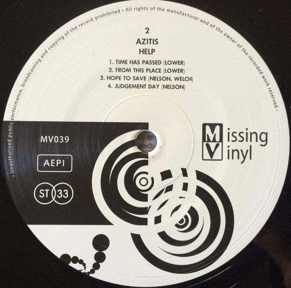 Azitis - Help | Missing Vinyl (MV039) - 4 Azitis - Help | Missing Vinyl (MV039) - 4