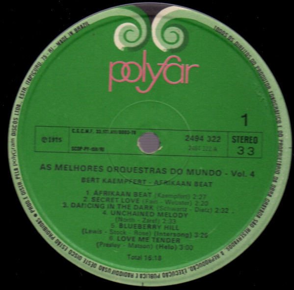 Bert Kaempfert - Afrikaan Beat | Polyfar (2494 322) - 3 Bert Kaempfert - Afrikaan Beat | Polyfar (2494 322) - 3